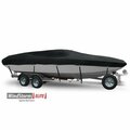 Eevelle Boat Cover PERFORMANCE BOAT w/ Outboard 38ft 6in L 120in W Charcoal SBPERF38120B-CHG